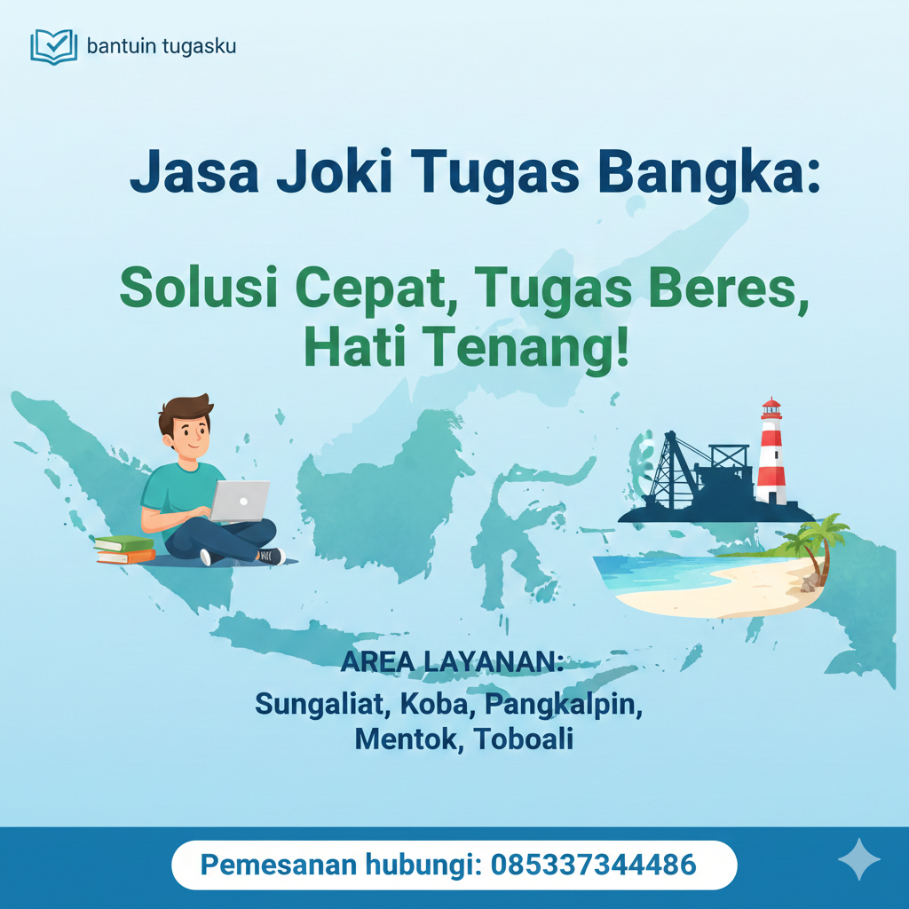 Jasa Joki Tugas Bangka